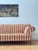 English Country House Deep Striped Scrolling Sofa For Sale - Image 6 of 10