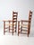 Vintage Ladder Back Arm Chairs Pair For Sale - Image 6 of 12