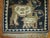 Figurative Vintage Animal Pictorial Square Mat Throw 17'' Rug - 1'5" x 1'5" For Sale - Image 3 of 4