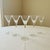 Late 20th Century Vintage Dansk Crystal Cordial Glasses Set 5-Clear-Long Stem-Liqueur Barware For Sale - Image 5 of 11