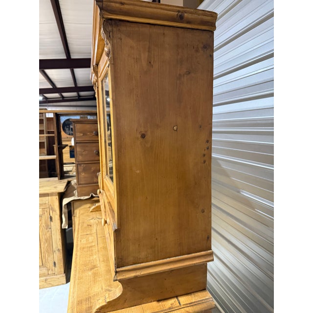 Antique Pine Kitchen Dresser From England For Sale - Image 12 of 18