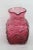 Mid 20th Century Pilgrim Glass Cranberry Pink Pebbled Rippled Small Pitcher For Sale - Image 5 of 13