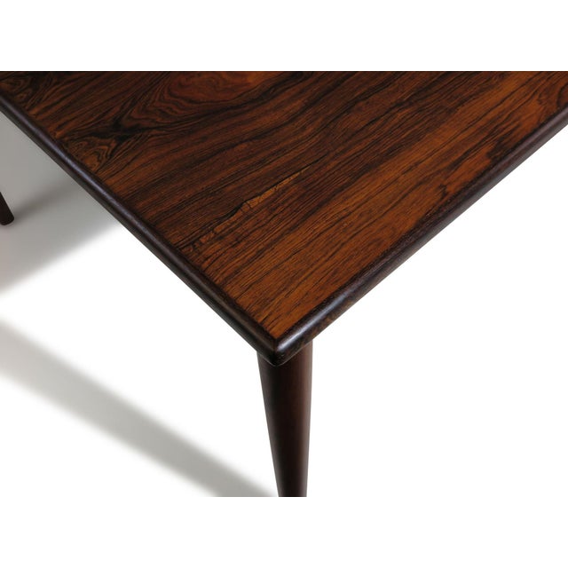 Brazilian Rosewood Dining Table, Denmark 1955 For Sale - Image 10 of 11