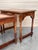 Wood Set of Three Spanish Walnut Nesting Tables With Copper Top For Sale - Image 7 of 8