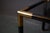 Italian Modern Side Table in Black and Gold Metal with Smoked Glass, 1970s For Sale - Image 11 of 14