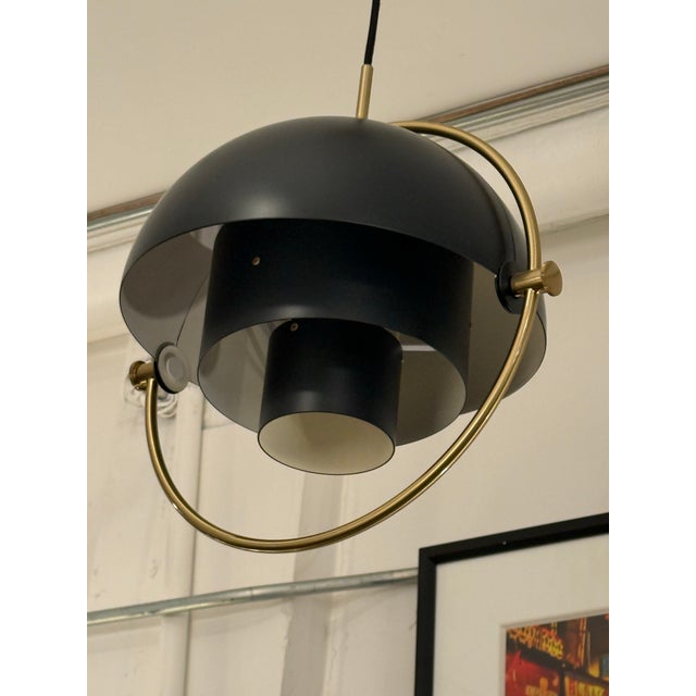 Mid-Century Modern Louis Weisdorf for Gubi Multi-Lite Pendant, Medium For Sale - Image 3 of 12