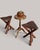 Folding Stools in Teak and Brown Leather, 1970s, Set of 2 For Sale - Image 15 of 18