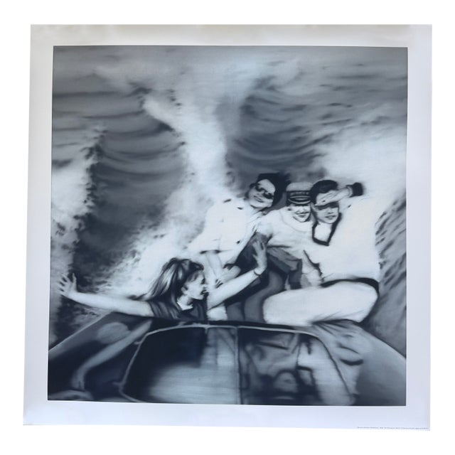 Gerhard Richter , Motorboot, 1965, Copyright Gerhard Richter 2023, Printed in Switzerland For Sale