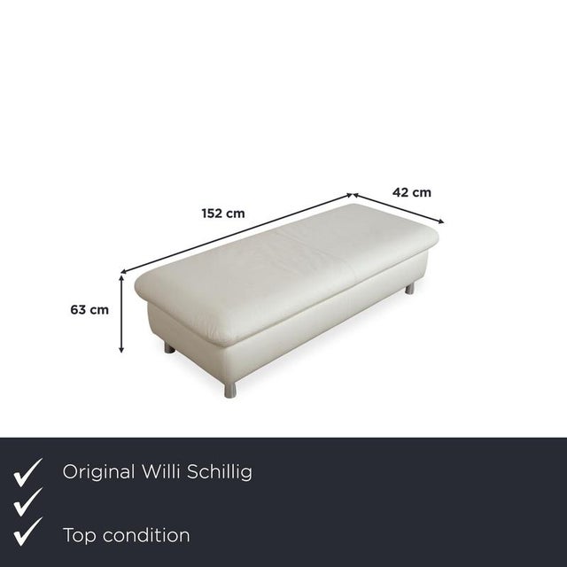 with this stool from Willi Schillig, you get a long, upholstered piece that can be used in a variety of ways. The softly...