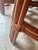 Burnt Orange 1960s Arched Spindle Rattan Swivel Counter Stools (Set of 2) For Sale - Image 8 of 9