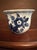 Delft 1950s Royal Goedewaagen "Blue Delft" Handwork Vase 4.25"H x 5 5/8"W Holland - 1922/18 For Sale - Image 4 of 8