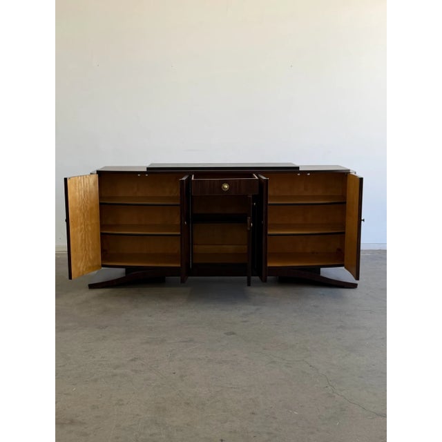 W88 D22.5 H39.75 This item has been restored. Structurally sound, standing at waist-level, heavyweight and sturdy. Large...