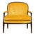 French French 19th Century Oak & Velvet Louis XVI Style Marquise For Sale - Image 3 of 11