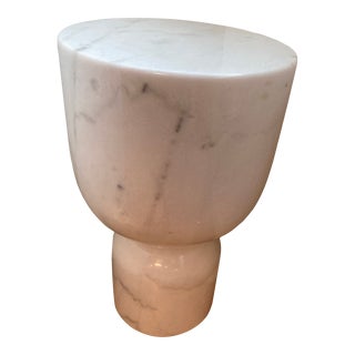 Safavieh Marble Side Table For Sale