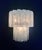 Murano Glass Tube Wall Sconces with 13 White Alabaster Glass Tubes, 1990s, Set of 2 For Sale - Image 11 of 17