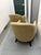 1990s Pair of A. Rudin Model 615 Chairs in Neutral Designer Upholstery For Sale - Image 16 of 18