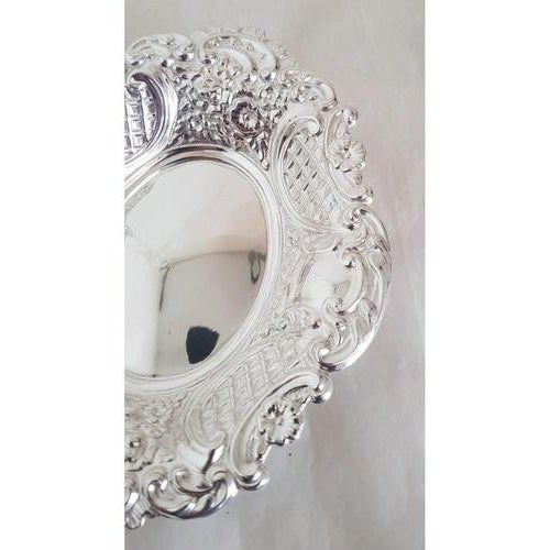 Mid-Century Sterling Silver Trinket Dish from John Turton & Co., Sheffield, 1962 For Sale - Image 13 of 18