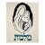 Basya Wuensch-Reiter, Feminist Judaica Linocut Relief Print Basya Wuensch Kabbalah Sefirot Hebrew Art For Sale