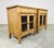 Wood National Furniture Directoire Style Brass Mesh and Beechwood Nightstands For Sale - Image 7 of 10