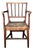 Vintage George III Country House “Elbow” Arm Chair in Elm For Sale