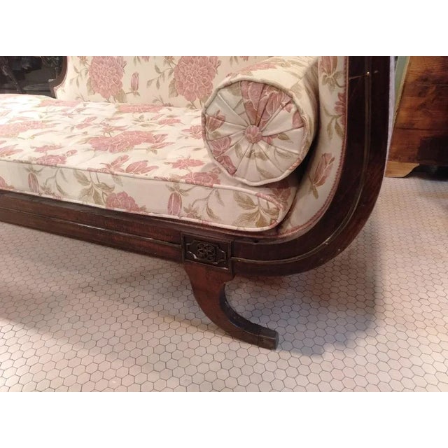 Solid Walnut & Bronze Daybed, Late 1700s For Sale - Image 5 of 18