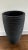 Large Italian Ribbed Terracotta Planter or oversized Vase. Painted with black outdoor paint. Could be painted in any...