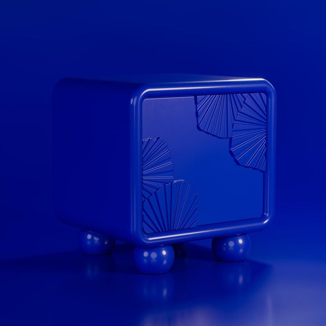 Mon Ooh Bedside Table by Malabar For Sale - Image 14 of 18
