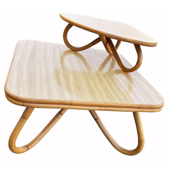 Restored Rattan Loop Leg Livingroom Set For Sale - Image 13 of 13