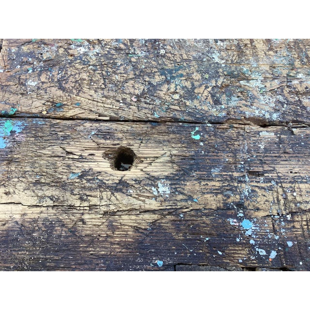 French Industrial Table/Console For Sale - Image 9 of 13