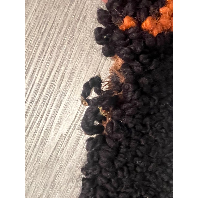 Vintage Rare Mid Century Modern Large Zodiac Horoscope Circle Carpet 1960s 1970s For Sale - Image 9 of 9