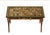 French 20th Century George III Style Side Table/Desk With Italian Marble/Semi-Precious Stone Specimen Chess Board Table Top For Sale - Image 3 of 13
