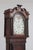 Antique 18th C. English 8 Day Flame Mahogany Grandfather Clock For Sale - Image 14 of 18