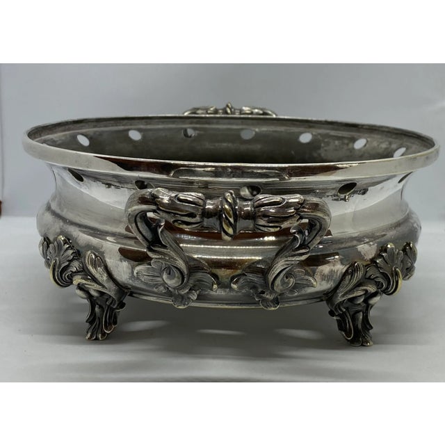 19th Century French Christofle Silverplate Warmer or Epergne For Sale In Washington DC - Image 6 of 13