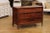 French 19th Century French Louis XVI Style Cherry Three-Drawer Commode with Fluting For Sale - Image 3 of 13