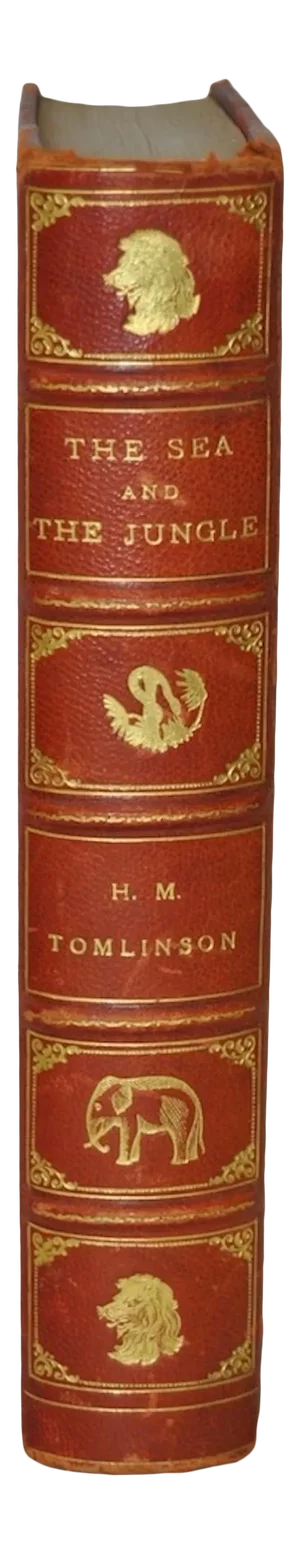h.m. Tomlinson "The Sea and the Jungle" First Edition W/ Woodcuts by Clare Leighton C.1930