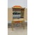 Stunning and rare Mastercraft bar cabinet. The top bar cabinet which is lacquer over wood sits atop a brass base with the...