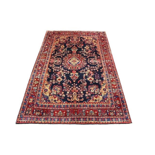 Middle Eastern Hand-Knotted Rug For Sale - Image 3 of 9