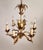 Ornamental & Decorative Materials Vintage Florentine Chandelier Gilded in Gold Leaf, 1940s For Sale - Image 7 of 18