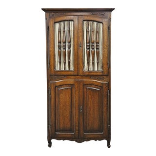 Corner Cabinet - Vintage Mid Century For Sale
