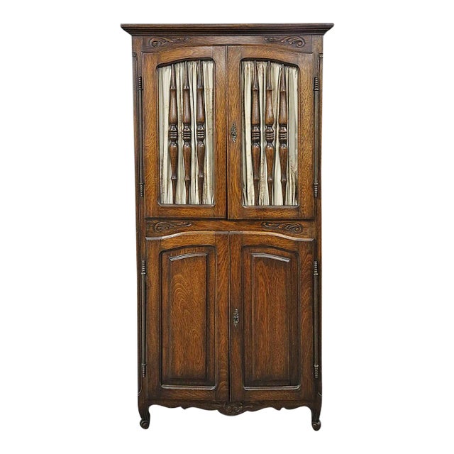 Corner Cupboard Vintage For Sale