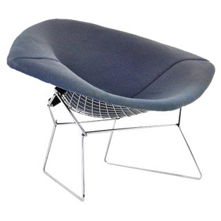 Large Diamond Chair attributed to Harry Bertoia for Knoll, 1970s For Sale