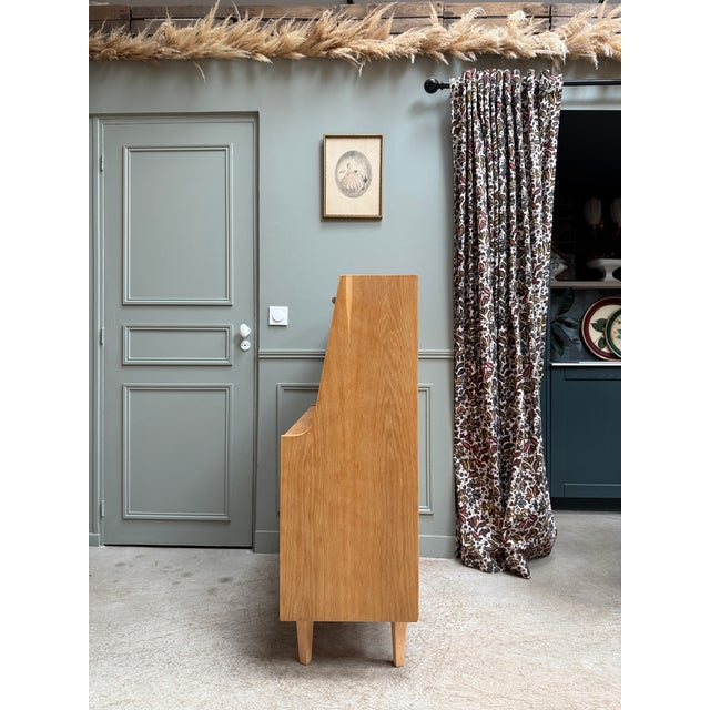 Mid-Century Modern Mid-Century Modern Oak Secretaire, 1960s For Sale - Image 3 of 18