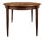 Round Extendable Walnut Table For Sale