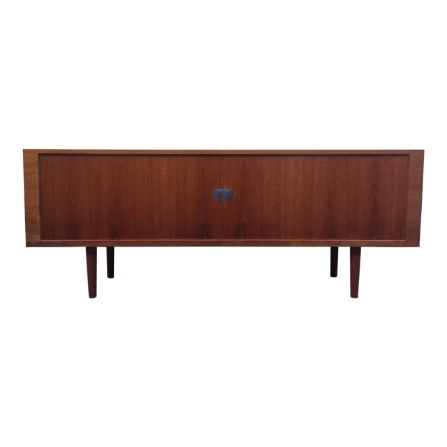 Mid Century Hans Wegner Presidential Teak Credenza For Sale
