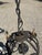 1920s Spanish Wrought Iron Pendant Light For Sale - Image 4 of 12