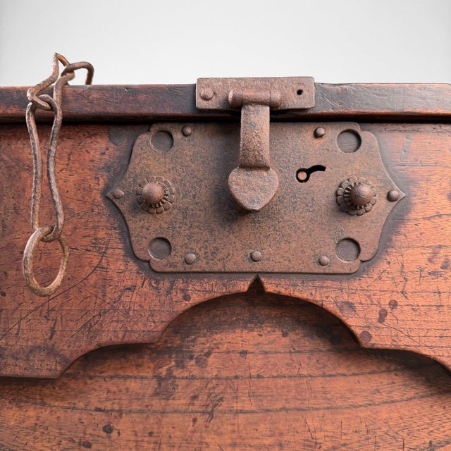 Antique Japanese Wooden Zenibako Box, 1860s For Sale - Image 4 of 14