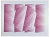 Victor Debach, Abstract Pink Composition, Screen Print, 1970s For Sale