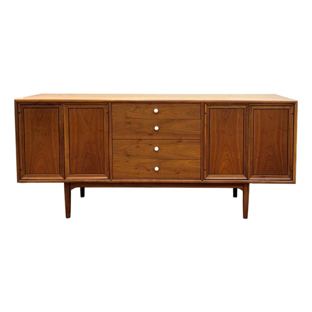 Kipp Stewart for Drexel Mid Century Modern Declaration Credenza or Buffet For Sale