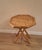 1970s 1970s Bamboo Bohemian Table Octagonal Folding Side Table For Sale - Image 5 of 7