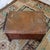 19th Century Wood and Waxed Canvas Shoe Shine Stool With Storage For Sale - Image 15 of 16